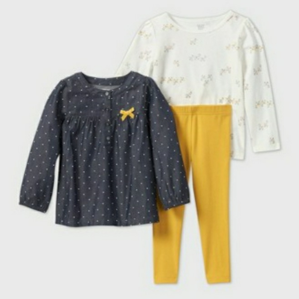NWT Carter's Just One You 3-Piece Girls Set